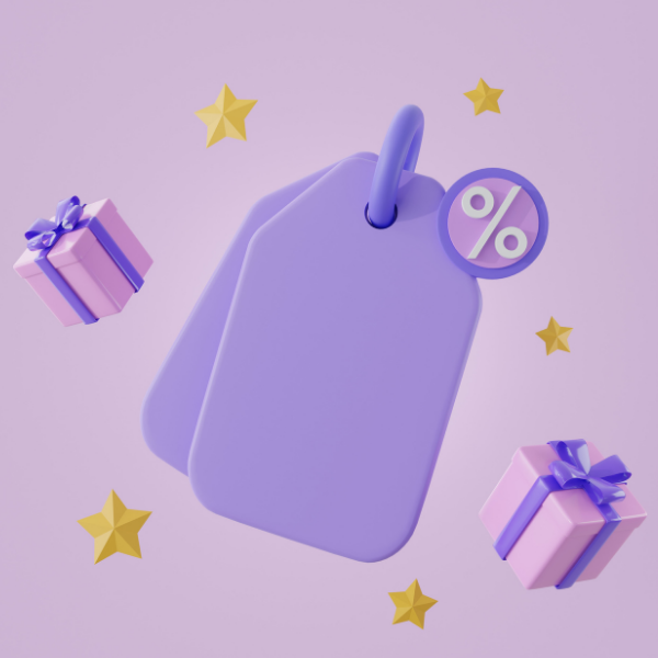 Decorative image of a price tag